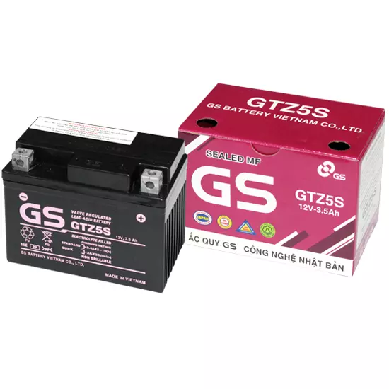 Ắc Quy GS 12V 3.5AH GTZ5S