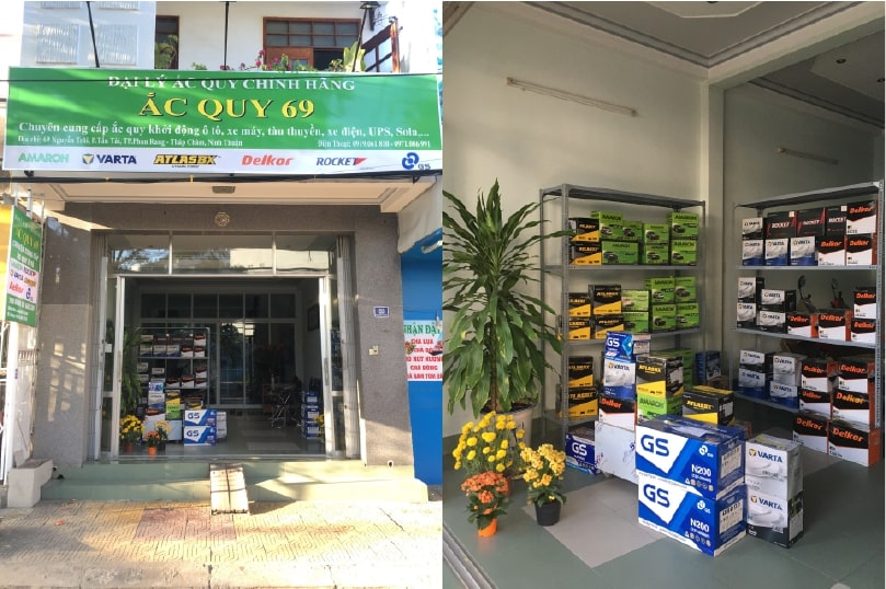 Hình ảnh cửa hàng Ắc Quy 69 Ninh Thuận