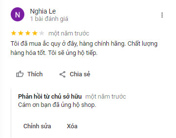 Review khach hang ve ac quy Ninh Thuan 3