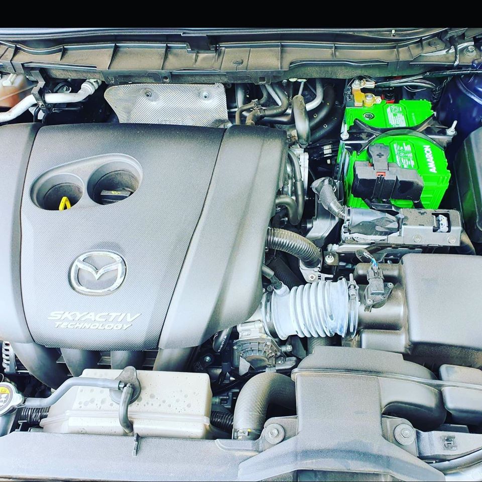 Hình ảnh ắc quy Amaron Q85 cho Mazda