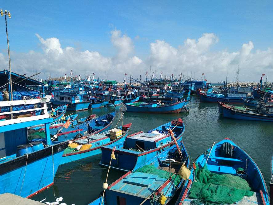 Hình ảnh cảng cá Ninh Hải Ninh Thuận
